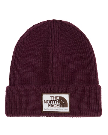The North Face Logo Box Cuffed Beanie