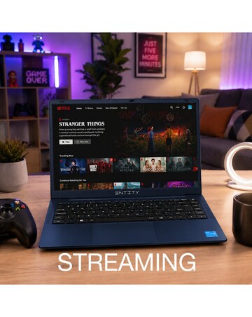 Entity Era 15in Celeron N4500 4GB 128GB Windows 11 Laptop - Midnight Navy