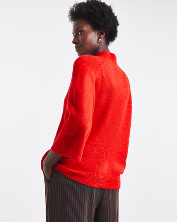 Funnel Neck Batwing Jumper