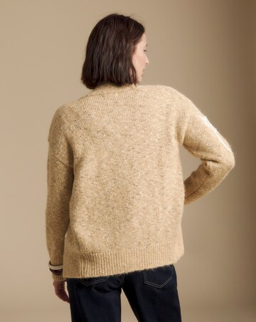 Julipa Longline Embroidered Cardigan