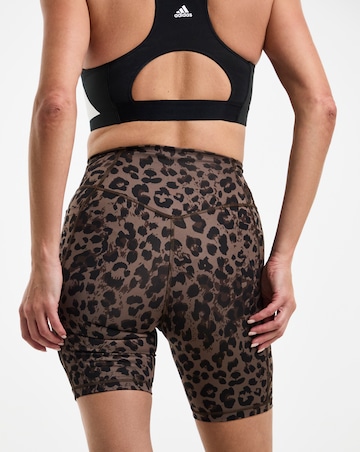 adidas Optime Essentials Animal Print 7Inch Short