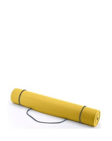 Davina McCall Yoga Mat & Foam Roller Set Yellow