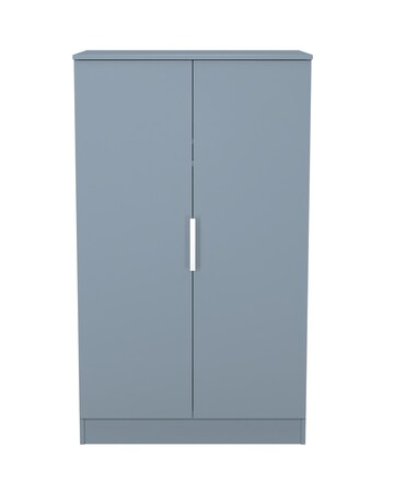 Humber Ready Assembled 2 Door Midi Wardrobe - Kids
