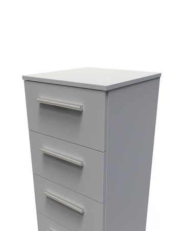 Eider Ready Assembled 4 Drawer Tallboy - Kids