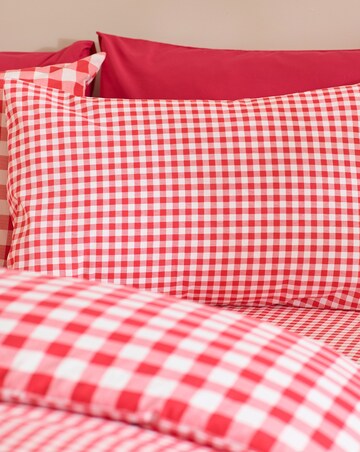 Catherine Lansfield Bamford Gingham Check Duvet Cover Set