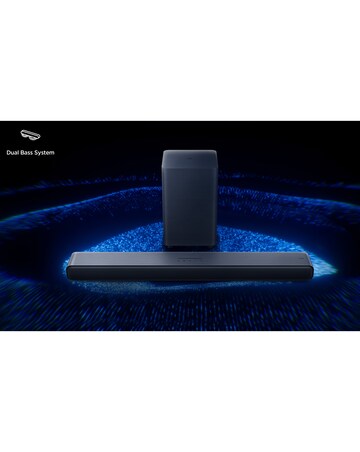 TCL S55HK Series 2.1 Dolby Atmos All-in-One Dual Bass Soundbar with Subwoofer