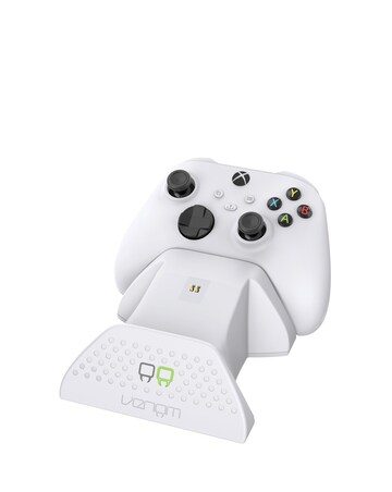 Venom Xbox Twin Controller Docking Station - White