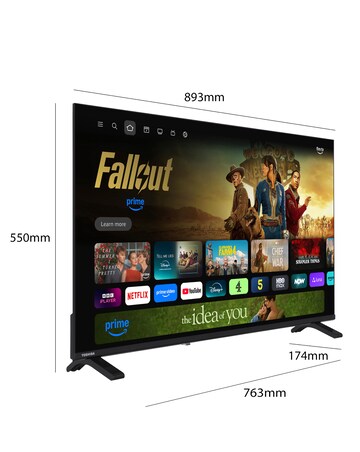 Toshiba 40LF2653DB 40in 4k HDR Fire Smart TV with Freely