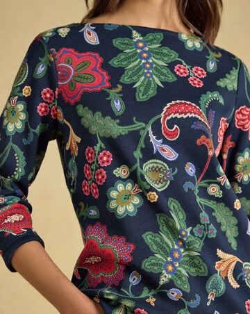 Joules Printed Harbour Top