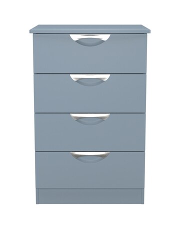 Haydn Ready Assembled 4 Drawer Midi Chest - Kids