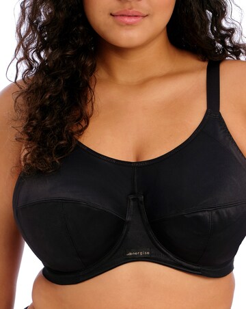 Elomi Energise High Impact Wired Sport Bra Black