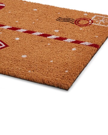 Merry Christmas Parcel Coir Doormat