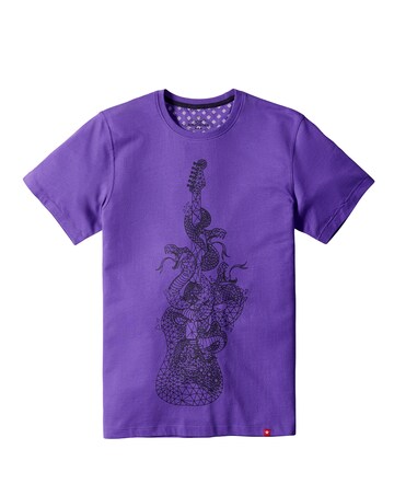 Joe Browns Snakes & Sounds T-Shirt - Purple