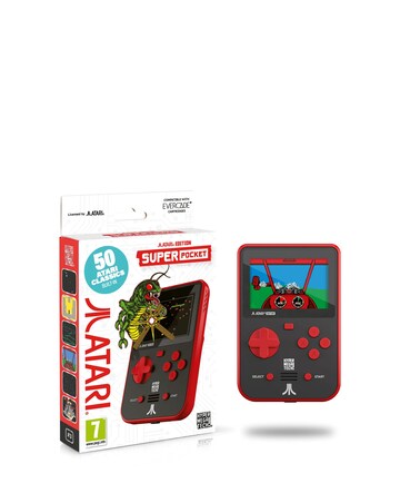 HyperMegaTech - Atari Super Pocket - Retro Handheld Gaming Device