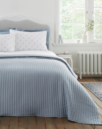Bianca Quilted Lines Bedspread