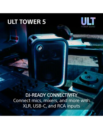 Sony ULT Tower 5 Party Speaker - Black