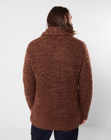 Joe Browns Anchor Cardigan - Chocolate