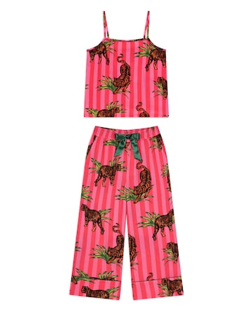 Chelsea Peers Cami and Capri Length Bottoms, Cheesecloth