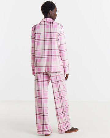Pretty Secrets Check Fleece Pyjama Set