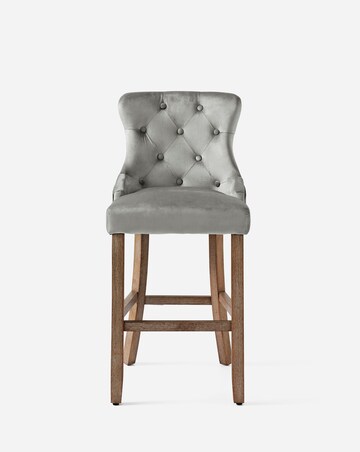 Mabel Velvet Barstool