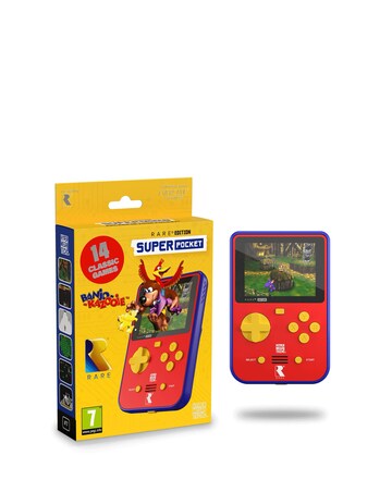 HyperMegaTech - Rare Super Pocket - Retro Handheld Gaming Device