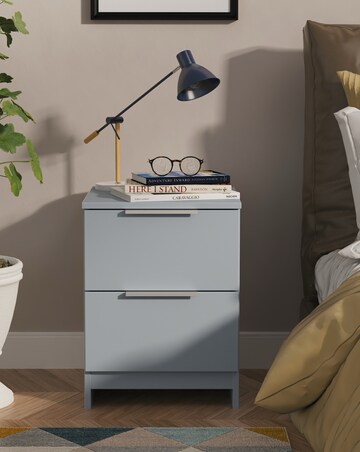 Humber Ready Assembled 2 Drawer Bedside - Kids