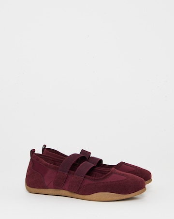 Joan Mary Jane Ballerina Trainers - Wide Fit (E)