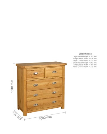 Woburn 3 + 2 Chest