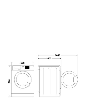 Hotpoint Heat Pump Tumble Dryer 10KG White + Installation
