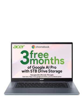 Acer Chromebook 315 - 15.6in MediaTek 4GB 64GB - Blue