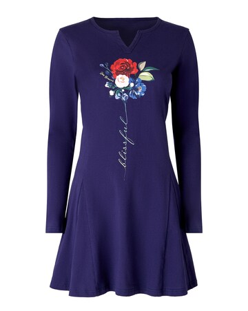 Joe Browns Blissful Stem Flower Graphic Tunic Top