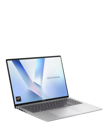 ASUS Vivobook 16 Laptop - 16in WUXGA Ryzen AI 5 16GB 512GB - Silver