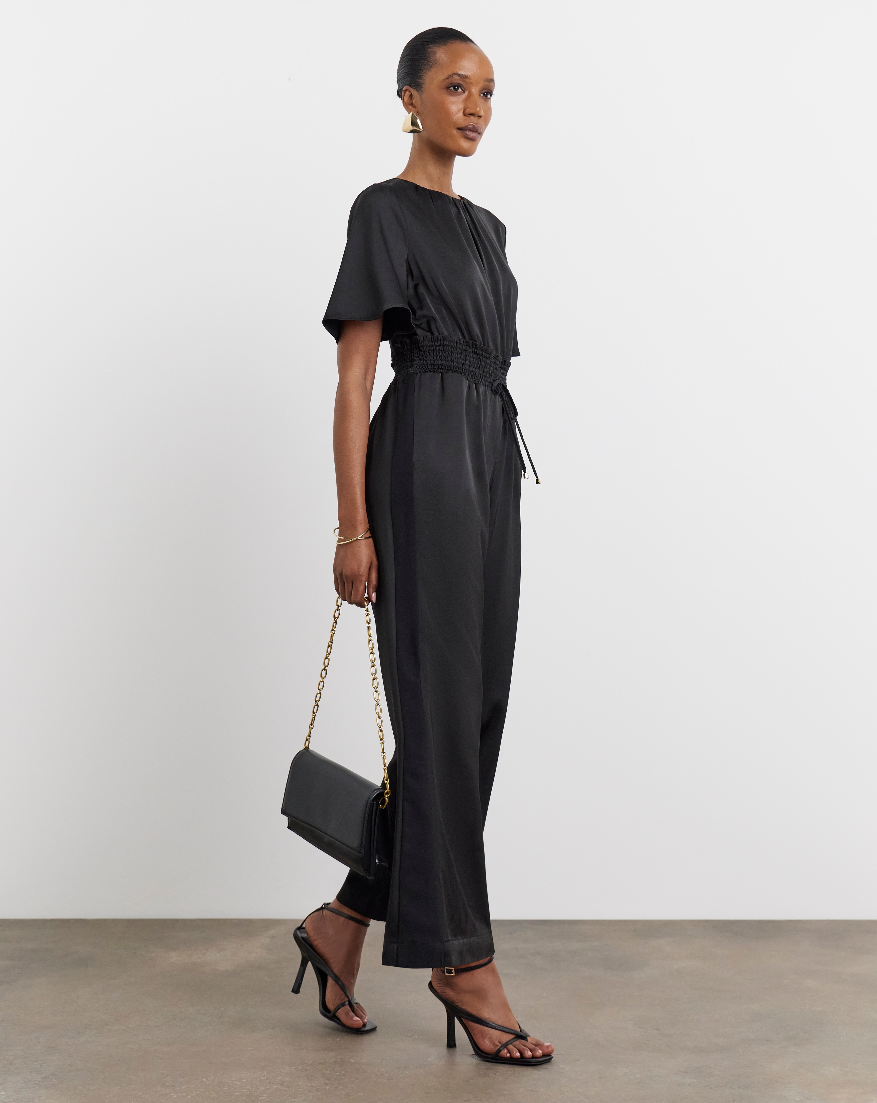 Joanna Hope Lace Jumpsuit | Ambrose Wilson