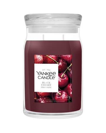 Yankee Candle Signature Large Black Cherry