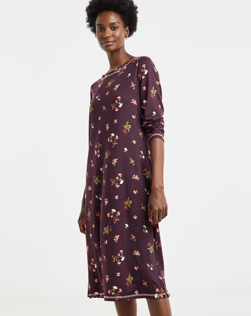 Julipa Value Supersoft Autumn Print Long Sleeve Nightie