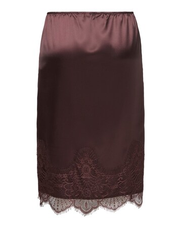 ONLY MIDI LACE SATIN SKIRT