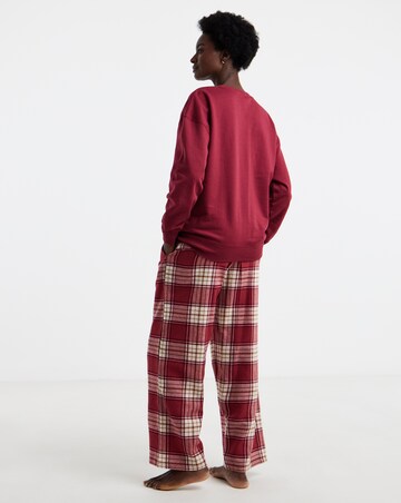 Pretty Secrets Dog Graphic Check Pyjama Set