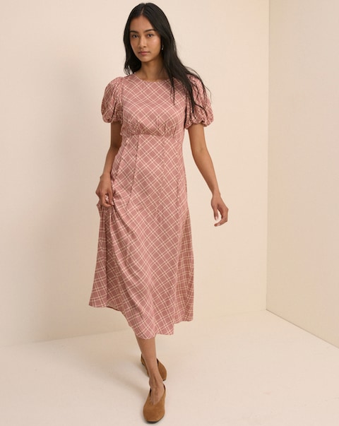 NOBODY CHILD QUINN MIDI DRESS