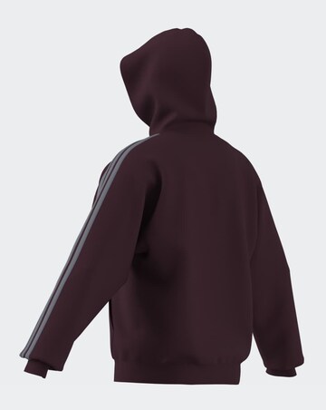 adidas 3 Stripes Full Zip Fleece Hoodie