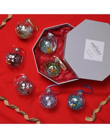 Disney Set of 7 Baubles - Mickey & Friends