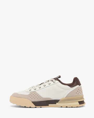 Lacoste Slam Shot Trainers - Off White/Brown