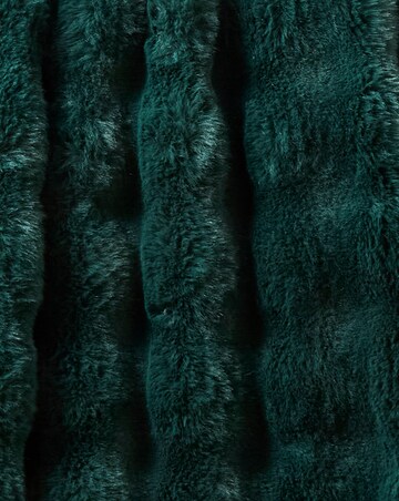 Bubble Faux Fur Throw