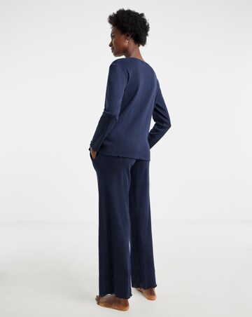 Pretty Secrets Pointelle Rib Pyjama Set