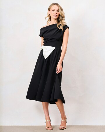 Hope & Ivy The Natalie Bow Dress
