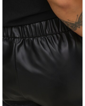 ONLY FAUX LEATHER STRAIGHT TROUSER