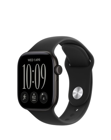 Apple Watch Series 12 GPS 42mm - Black Aluminium/Black Sport Band - S/M