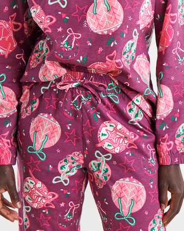 Pretty Secrets Bauble Print Pyjama Set