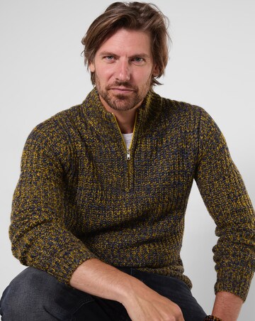 Joe Browns Anchor Funnel Neck Jumper - Green
