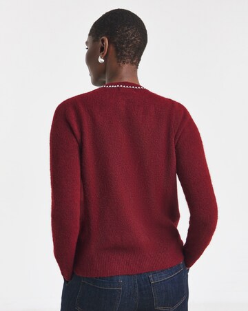 Diamante Bow Detail Cardigan