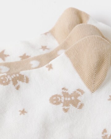 Pretty Secrets (3 Pair Pack) Gingerbread Christmas Socks